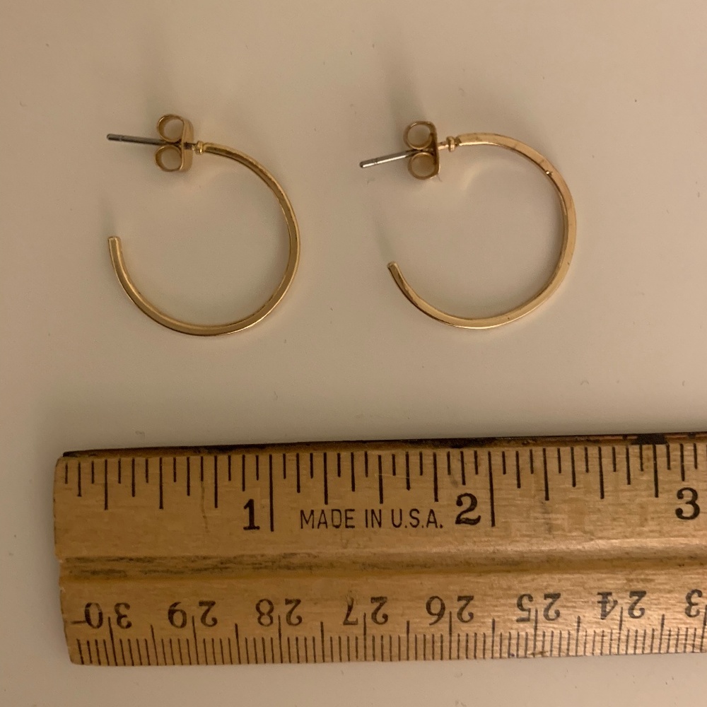 Gold Hoop Earrings